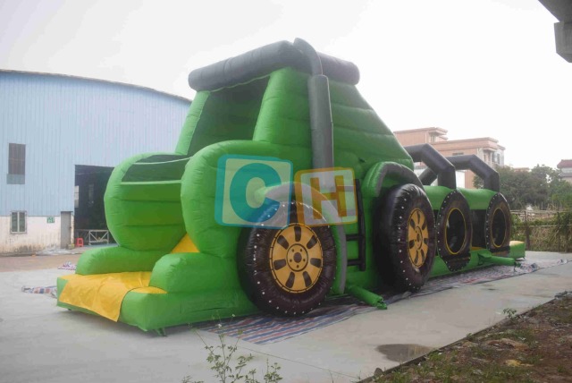 Inflatable Caterpillar Obstacle Course