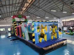 Ninja Warrior Inflatable Obstacle Course