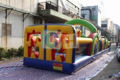 Inflatable Bounce House Obstacle Course
