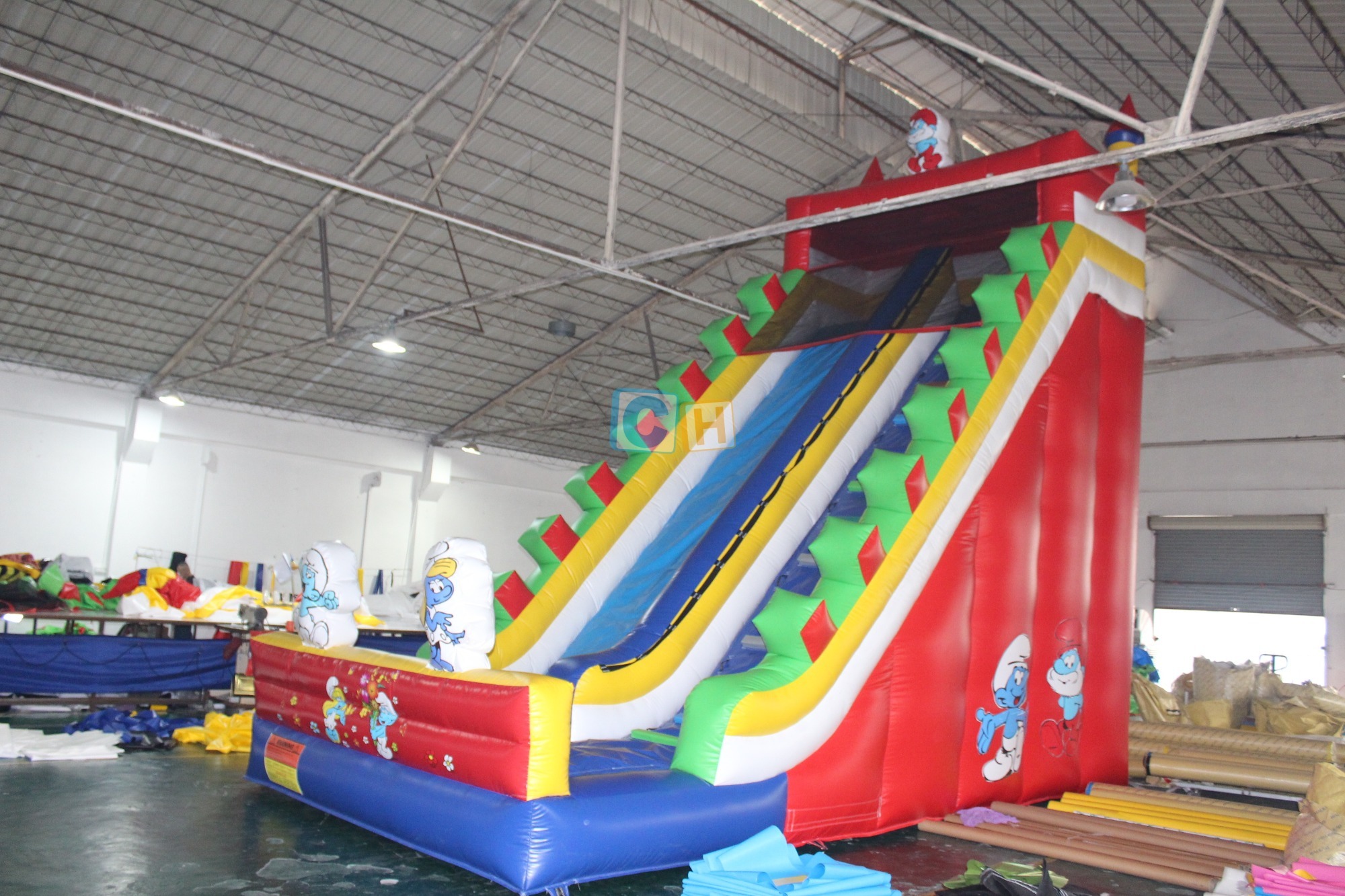 Inflatable Castle With Slide