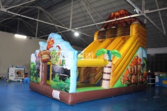 Inflatable Castle And Slide