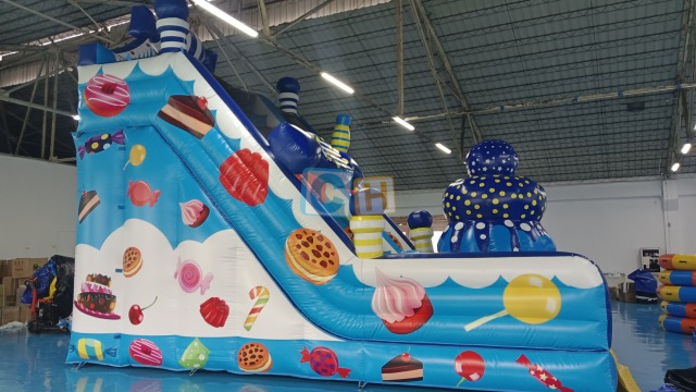 Inflatable Bouncy Castle Slide