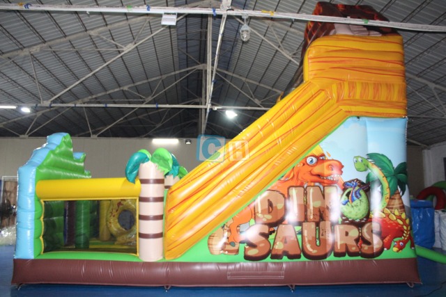 Inflatable Castle And Slide