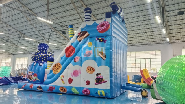 Inflatable Bouncy Castle Slide
