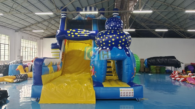 Inflatable Bouncy Castle Slide