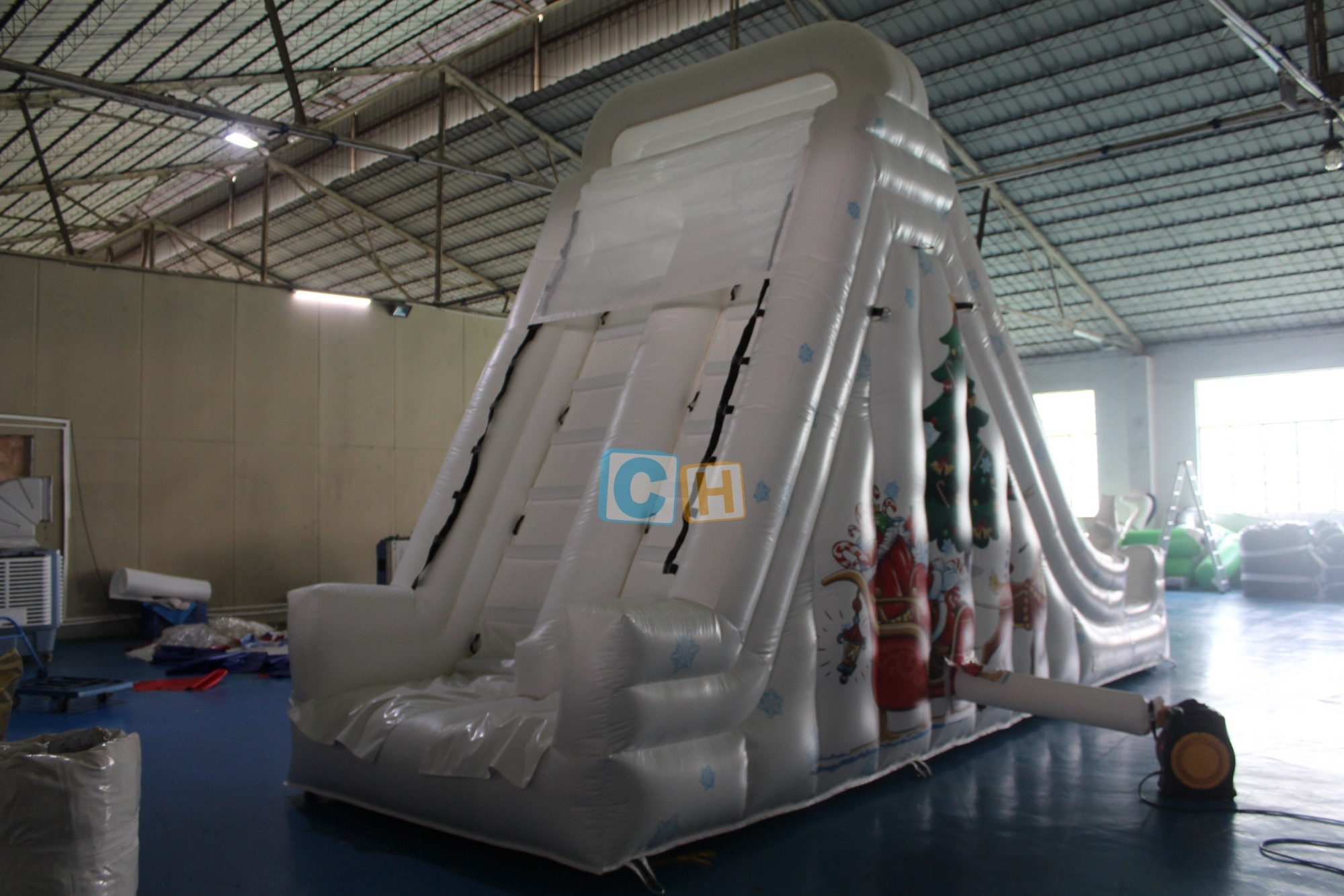 Inflatable Bouncy Castle And Slide