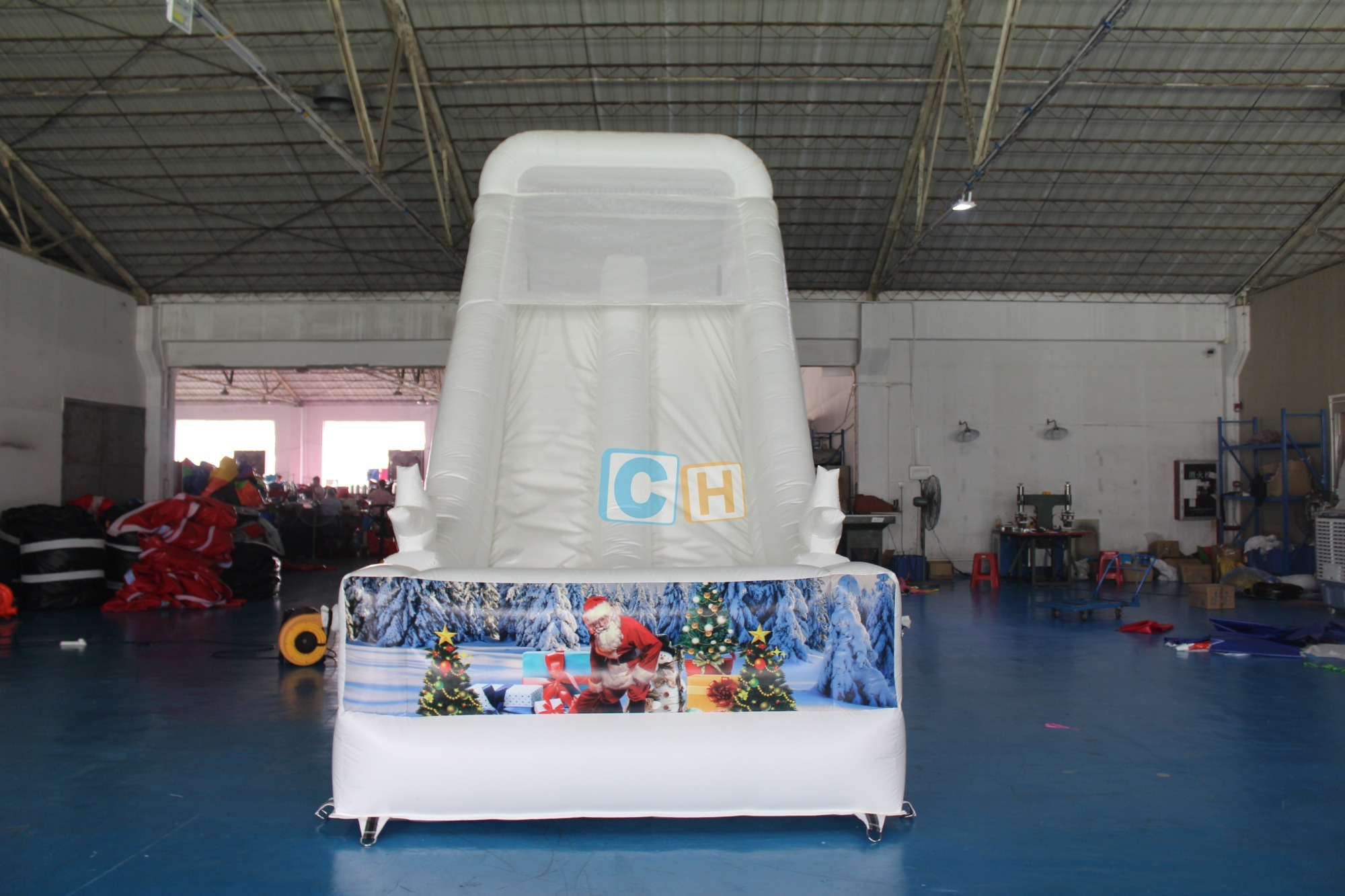 Inflatable Bouncy Castle And Slide