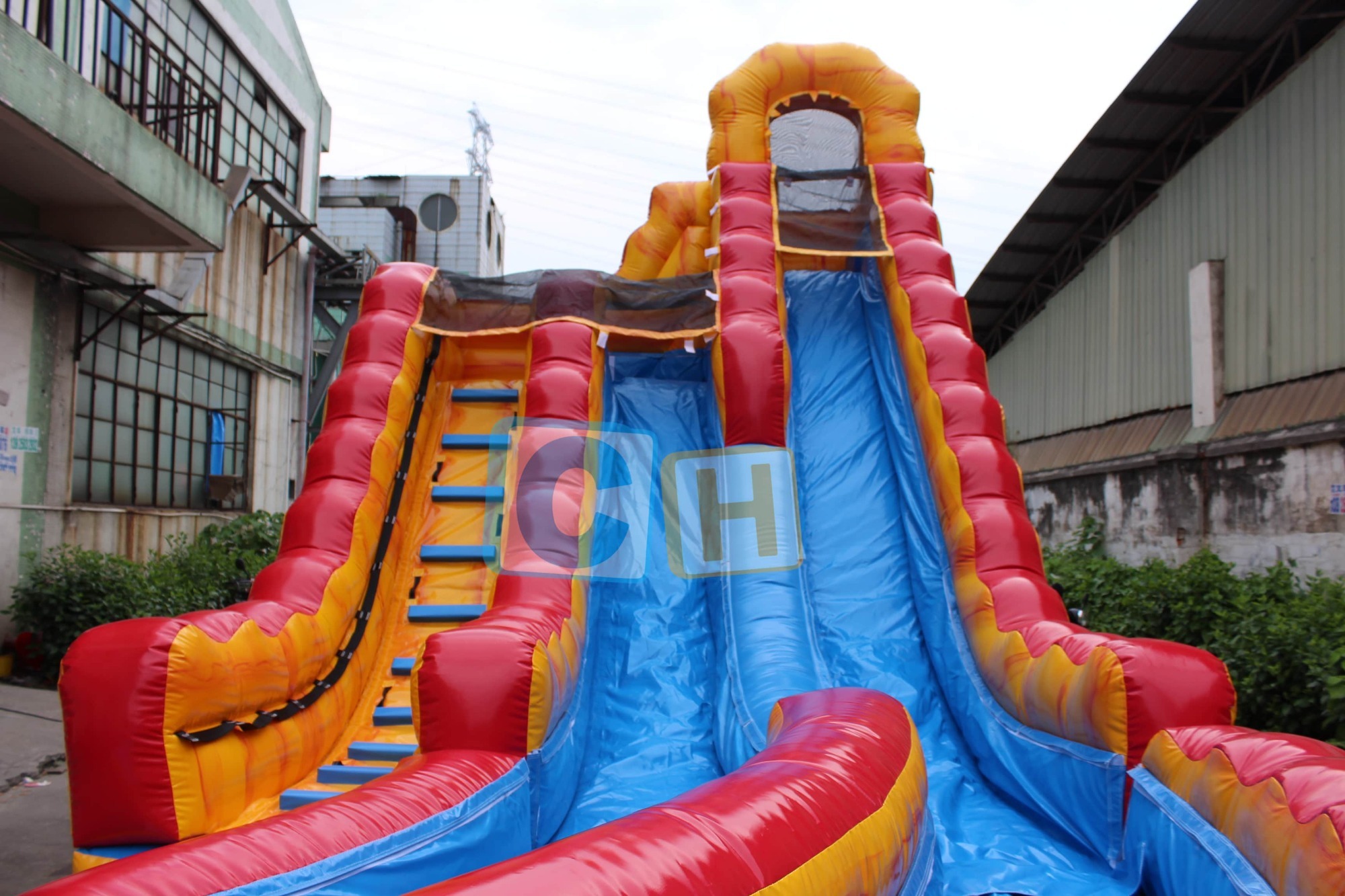 Commercial inflatable water slides for sale
