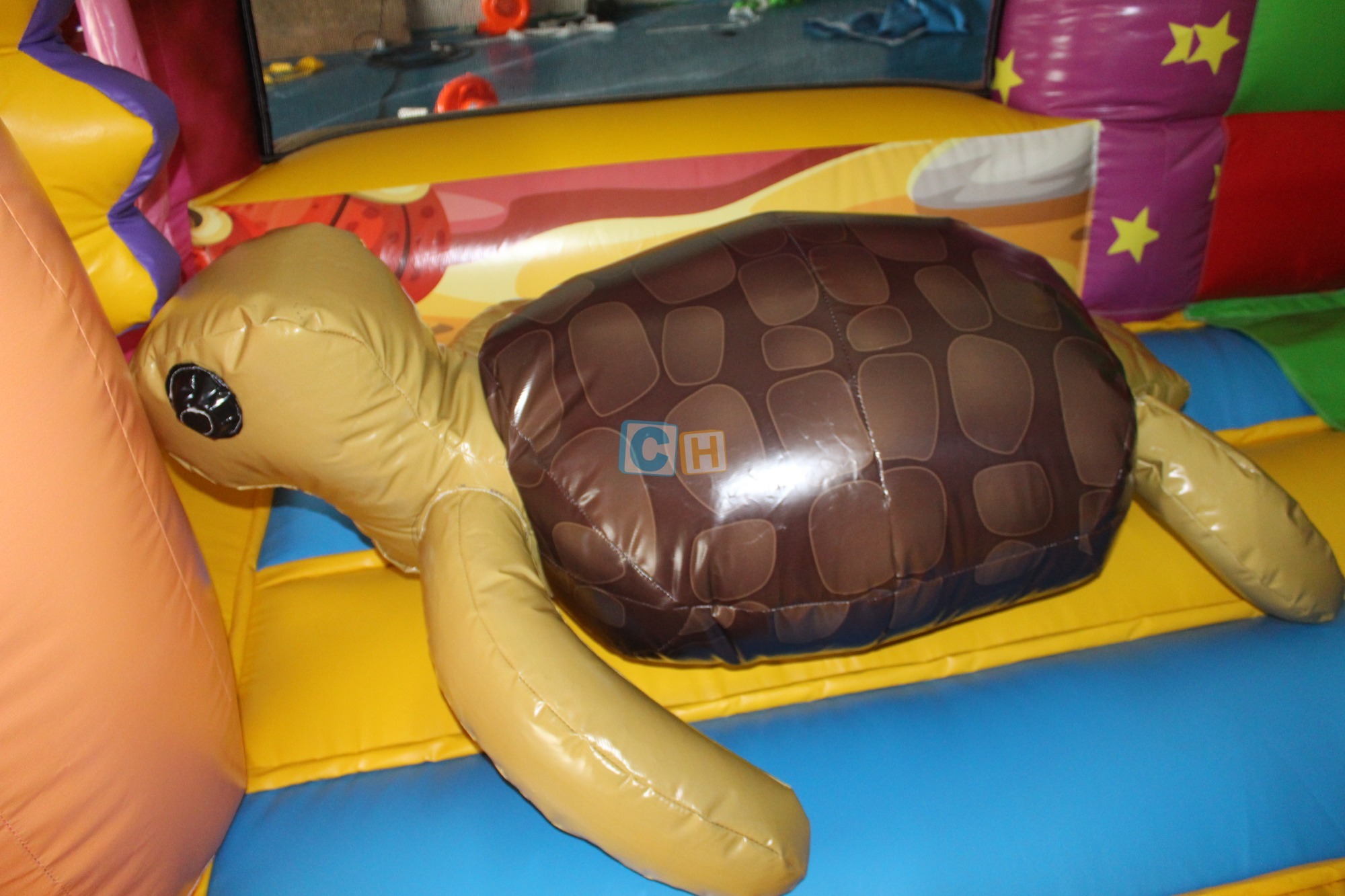 Inflatable Double Slide