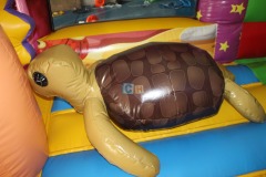 Inflatable Double Slide