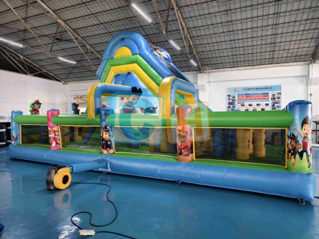 Paw Patrol Inflatable Obstacle Course
