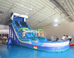 Water inflatable slides for sale