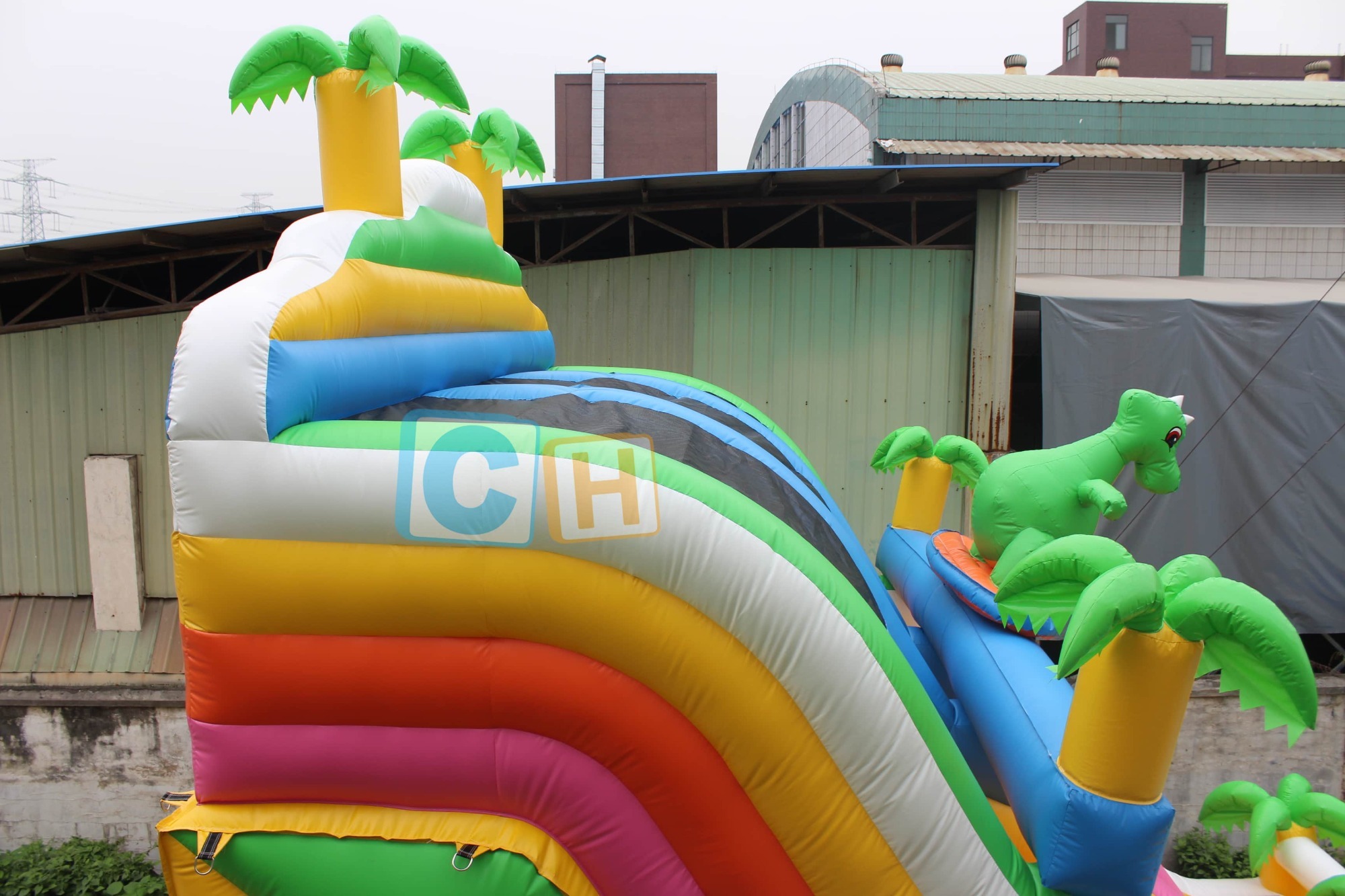 Inflatable water slide adult