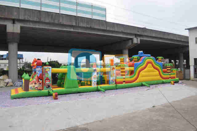 Inflatable Obstacle Course Birthday Party