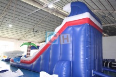 Commercial water slide inflatable