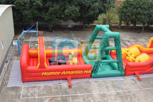 40 ft Obstacle Course Inflatable