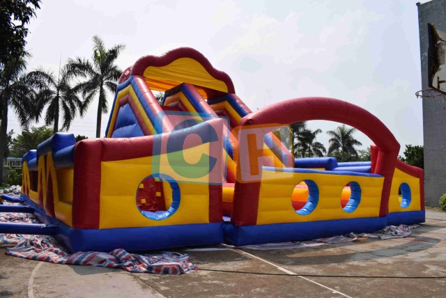Giant Inflatable Obstacle Course