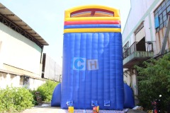 Adult inflatable water slide