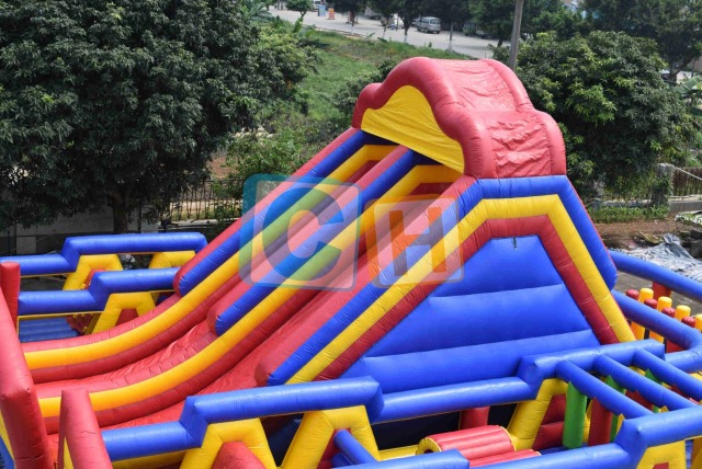 Giant Inflatable Obstacle Course