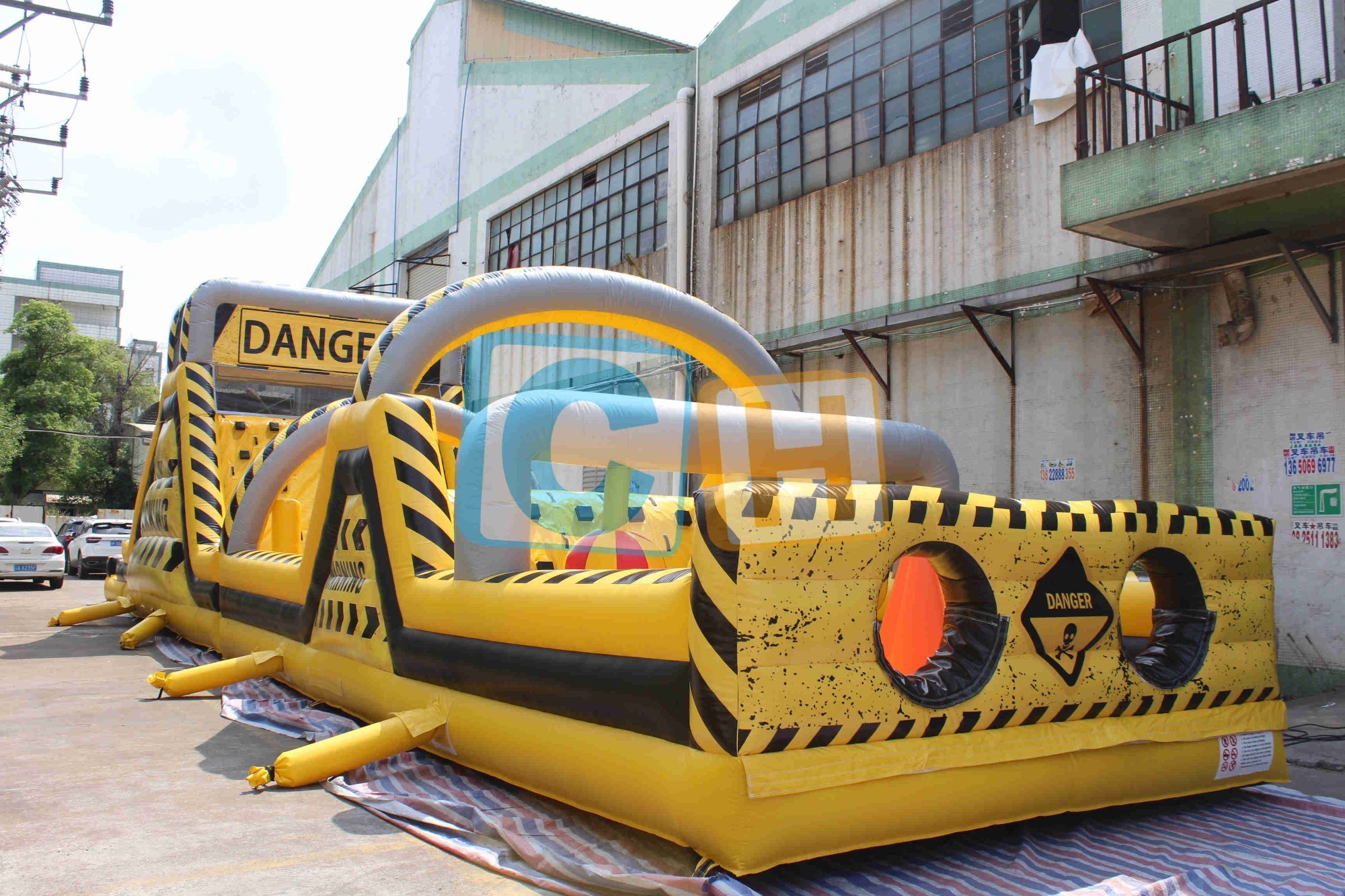 Giant Inflatable Obstacle Course For Sale