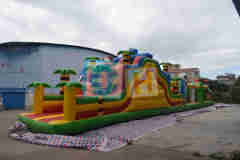 Inflatable Obstacle Course Birthday Party