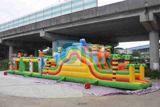 Inflatable Obstacle Course Birthday Party