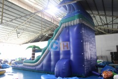 Water inflatable slides for sale