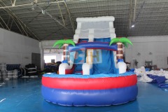 Commercial water slide inflatable