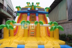 Inflatable water slide adult