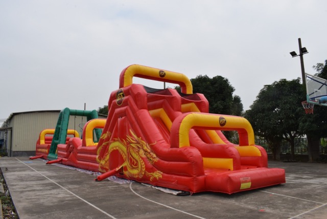 40 ft Obstacle Course Inflatable