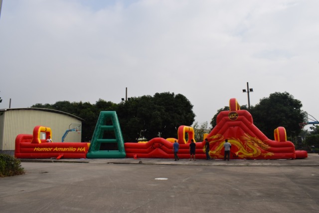 40 ft Obstacle Course Inflatable
