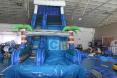 Water inflatable slides for sale