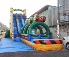 Water slide inflatable