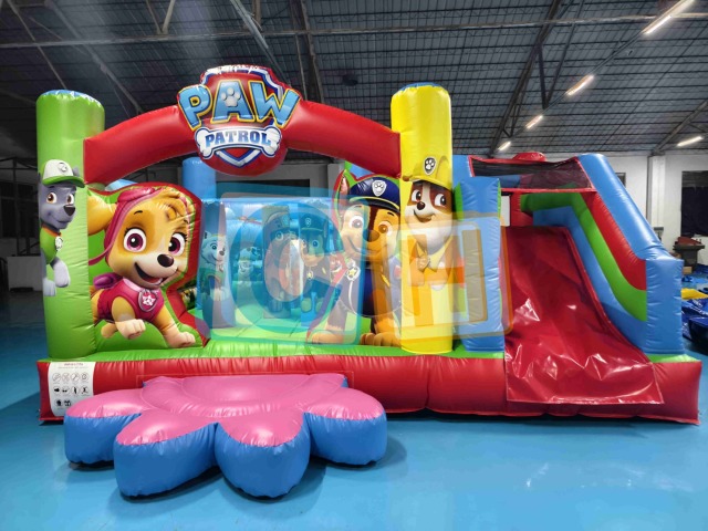PAW PATROL Surprise Kump 'n Slide Inflatable Bounce House with Blower