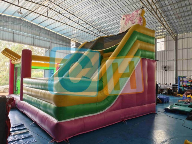 UNICORN Giant Slide Inflatable Bouncer