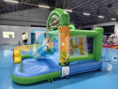 My First Waterslide Inflatable Splash and Bouncer Jungle