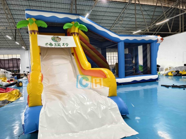 For sale inflatable water slide