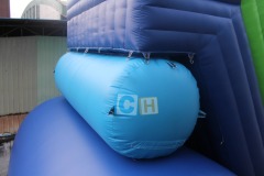 Outdoor inflatable water slide