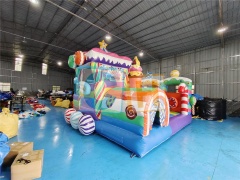 Candyland Obstacle Bounce House