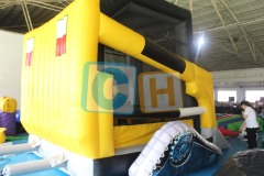 Truck Theme Bouncy Castle With Slide
