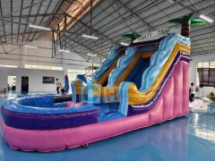 Inflatable water slide inflatable