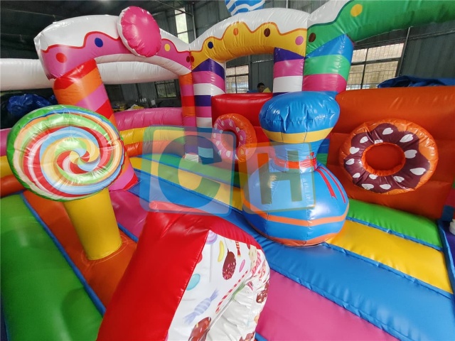 Candyland Obstacle Bounce House