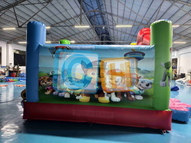 PAW PATROL Surprise Kump 'n Slide Inflatable Bounce House with Blower