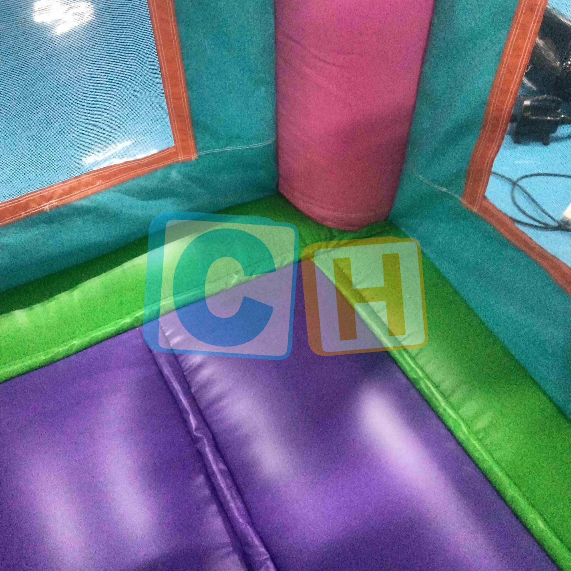 Colorful Little Castle Jump House