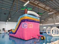 Inflatable water slide inflatable