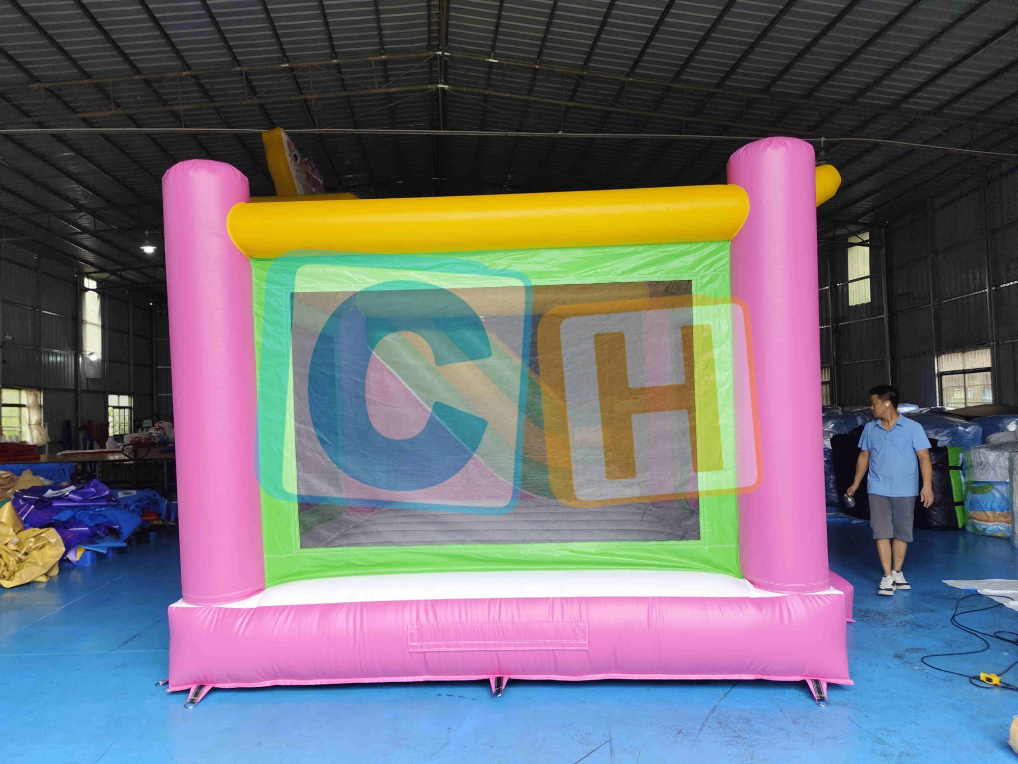 UNICORN Giant Slide Inflatable Bouncer