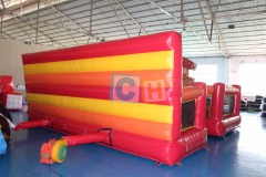 Indoor inflatable playground