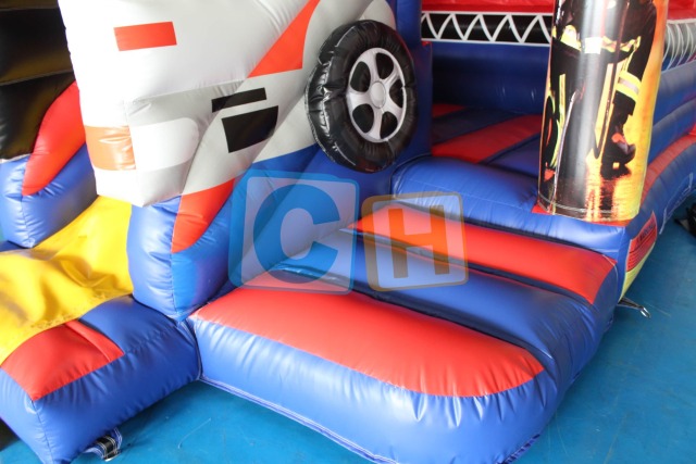 Car Theme Bouncy House Party