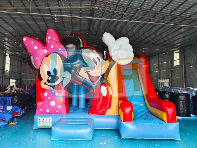 Mickey Mouse Inflatable Slide Bounce