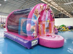 BARBIE Inflatable Bounce House with Slide